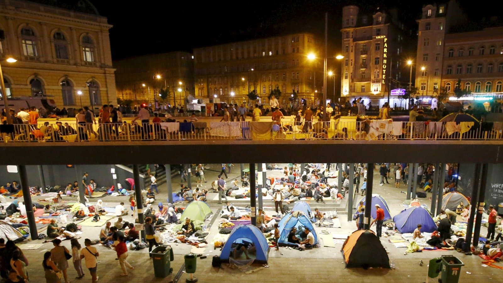 Keleti_Migrant_Camp